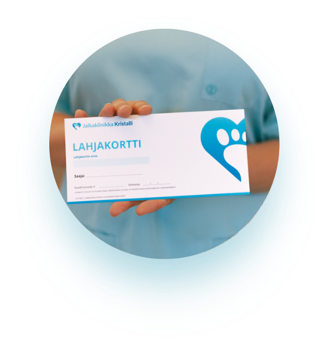 Lahjakortti palveluihimme